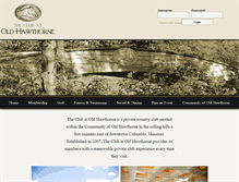 Tablet Screenshot of oldhawthorne.com